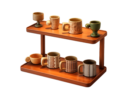 Compact cup organizer