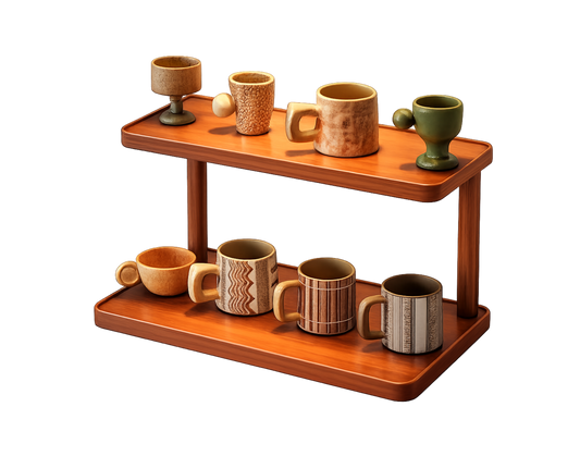 Compact cup organizer