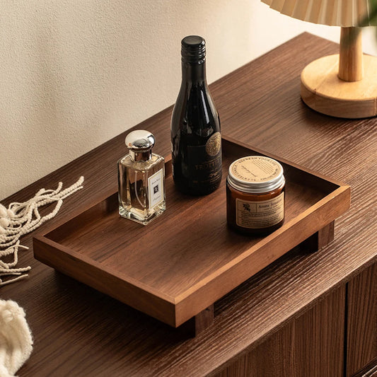 Japanese Style Wooden Tray Gongfu Tea Tray Tea Ceremony Accessories Restaurant Coffee Storage Tray