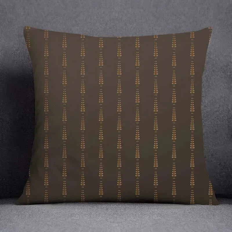 Square Office Cushion Cover Geometric Flower Collection Pattern Home Decor Pillow Cover