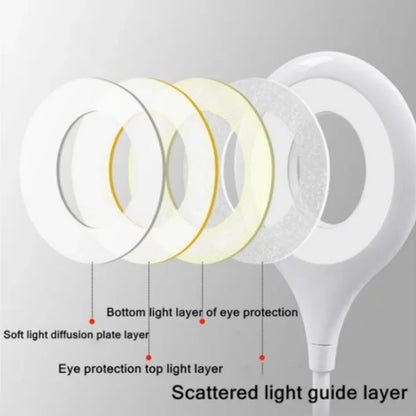 18LEDs USB Direct Plug Portable Lamp Notebook Computer Lamp Eye Protection Student Study Reading Available Night Light Lighting