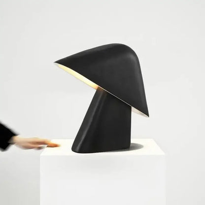 Minimalist orange Resin LED Desk Lamp led adjustable mushroom lamp Bedroom Bedside Light Study Living Room office desk lamp