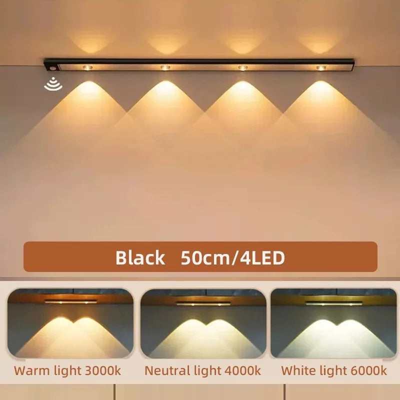Ultra-thin night light with sensor
