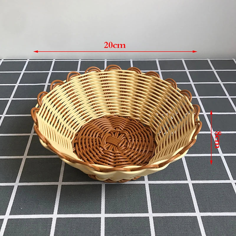 1PCS Tableware Solid Wood Round Dessert Plate Japanese-style Wooden Tray Snack Plate Dried Fruit Plate Wooden Plate