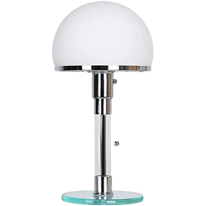Modern Minimalist White Glass Lampshade LED Reading Desk Lamp Bauhaus Study Bedroom Indoor Homeing Decoration Lighting Fixtures