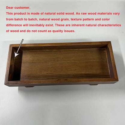 Japanese Style Wooden Tray Gongfu Tea Tray Tea Ceremony Accessories Restaurant Coffee Storage Tray