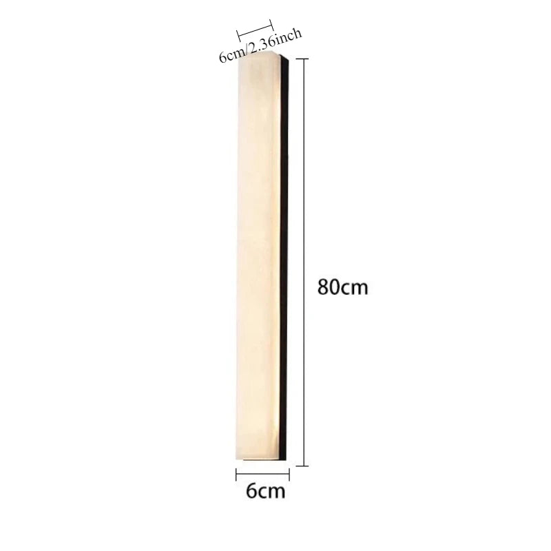Spanish Marble Copper Wall Lamp Minimalist New Chinese Living Room TV Background Wall Decorative Lamp Aisle Corridor Bedroom