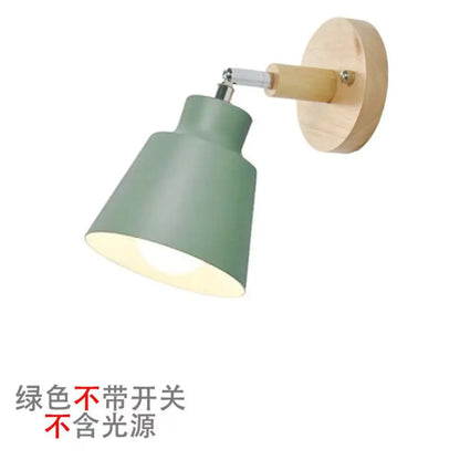 Nordic Bedside Wall Lamp Modern Minimalist Creative Light Luxury Living Room Bedroom Staircase Balcony Aisle Reading Wall Lamps