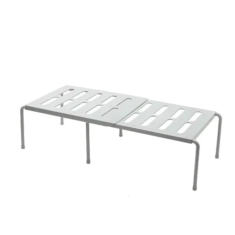 ABS Shoe Rack Extensible Storage Shelf Shoe Organizer Holder Under Sink Telescopic Storage Rack Kitchen Cabinet Organizer