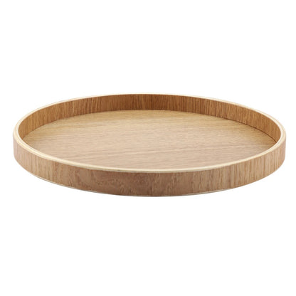 1PCS Round Bamboo Tray Saucer Flower Pot Tray Cup Pad Coaster Plate Kitchen Decorative Plate Creative Coaster Coffee Cup Mat