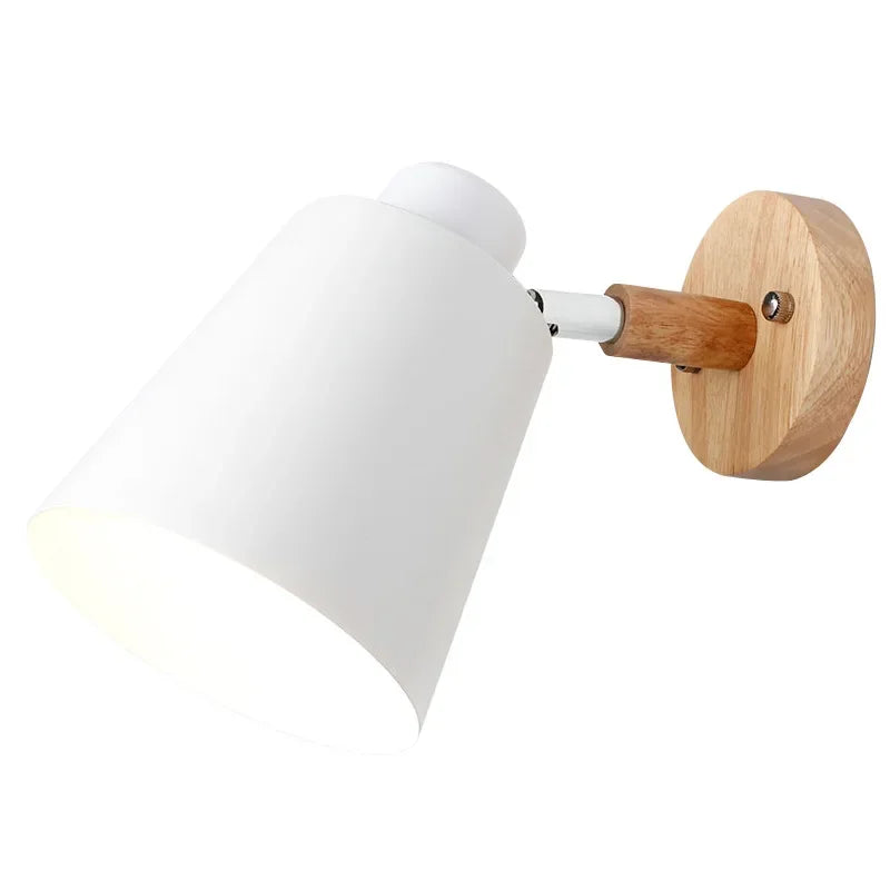 Nordic Bedside Wall Lamp Modern Minimalist Creative Light Luxury Living Room Bedroom Staircase Balcony Aisle Reading Wall Lamps