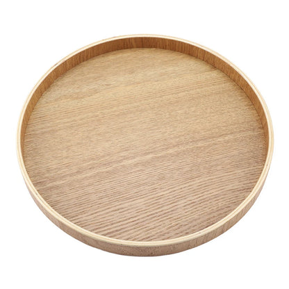 1PCS Round Bamboo Tray Saucer Flower Pot Tray Cup Pad Coaster Plate Kitchen Decorative Plate Creative Coaster Coffee Cup Mat