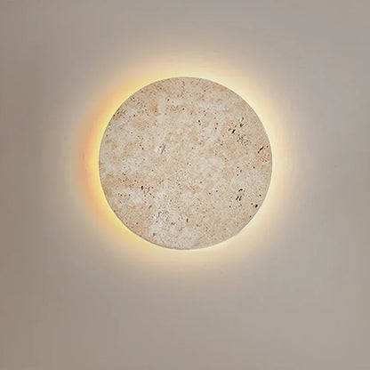 Natural Yellow Cave Stone Led Sconce Lamp Nordic Minimalist Wabi Sabi Home Decoration Living Room Bedside Corridor Wall Lights