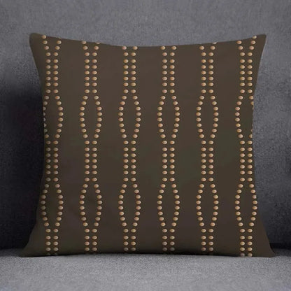 Square Office Cushion Cover Geometric Flower Collection Pattern Home Decor Pillow Cover