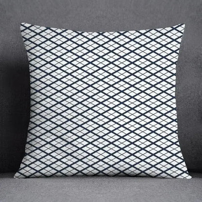 45x45CM Cushion Cover Geometric Pattern Polyester Blue Grey Pillowcase Upholstery Sofa Cushion Throw Pillow Home Decor Pillowcas