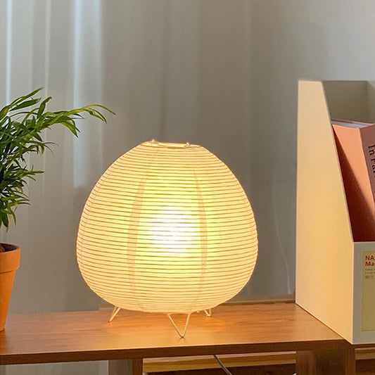 Nordic LED Table Lamp Interior Lighting Wabi Sabi Style Table Light Bedside Bedroom Living Study Home Decoration Desk Lamps