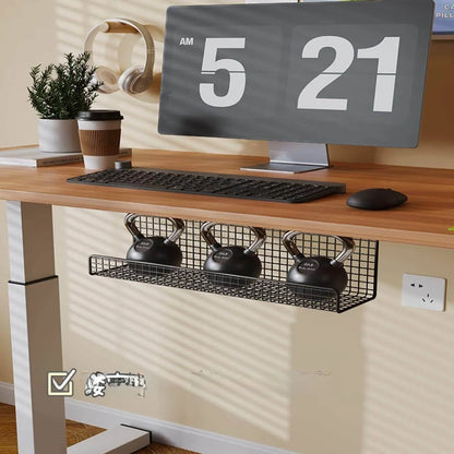 No-Drill Cable Organizer Box Computer Desk Cable Management Storage Box  Network Cable Organizer Home Organization