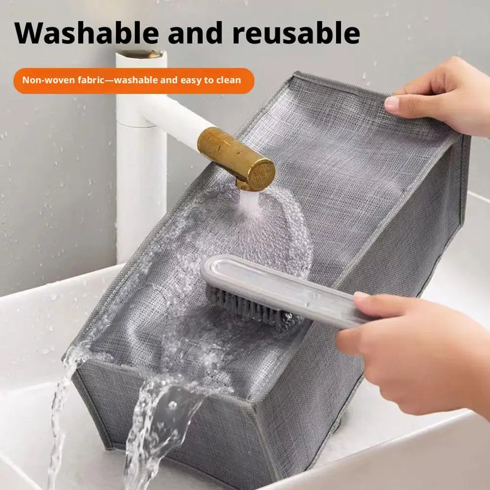Foldable Washable Closet Organizer Drawer Dividers for Clothes Jeans Underwear Storage Box Space Saving Wardrobe Organization