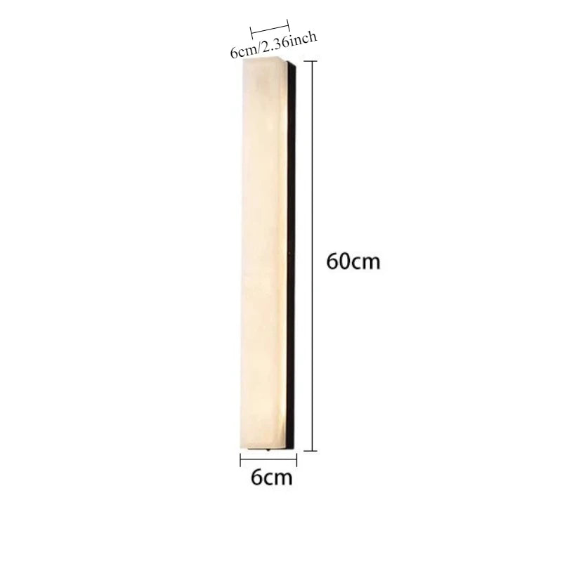 Spanish Marble Copper Wall Lamp Minimalist New Chinese Living Room TV Background Wall Decorative Lamp Aisle Corridor Bedroom
