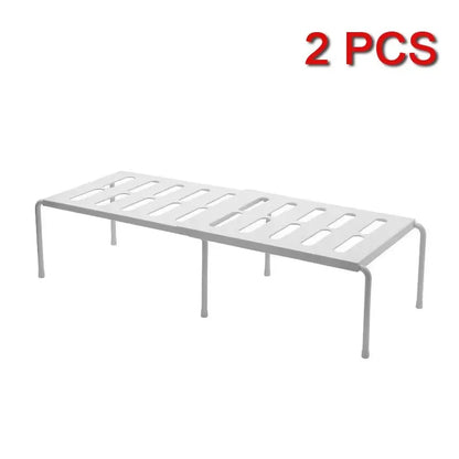 ABS Shoe Rack Extensible Storage Shelf Shoe Organizer Holder Under Sink Telescopic Storage Rack Kitchen Cabinet Organizer