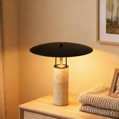 Postmodern LED Minimalist Yellow Stone Table Lamp Designer Art Living Room Bedroom Lamp Nordic Creative Bedside Desk Lights