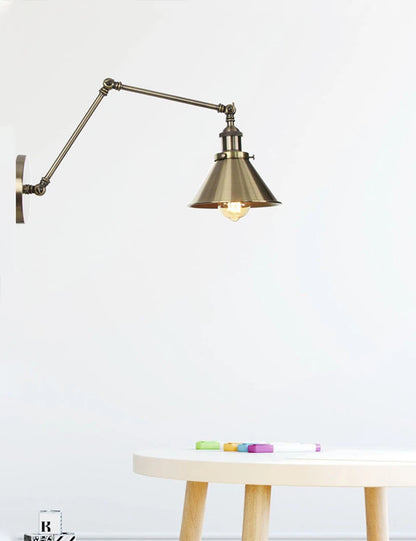Modern Minimalist Bedroom Wall Lamp for Living Room Aisle Dining Room Adjustable Decorative Long Arm Wall Sconce Reading Lights